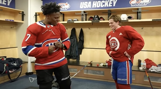 Speed, Cole Caufield