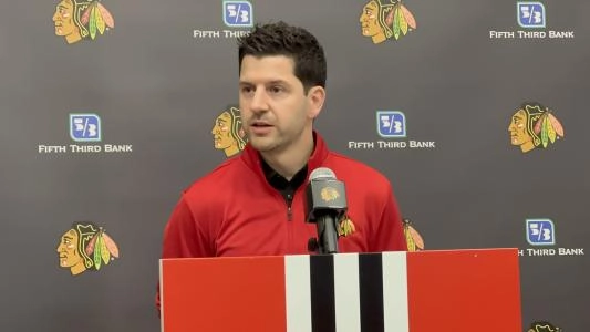 Chicago Blackhawks GM Kyle Davidson