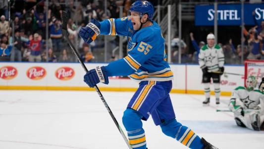 Colton Parayko of the St. Louis Blues.