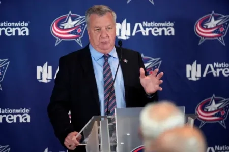 Don Waddel, President of Hockey Operations and General Manager of the Columbus Blue Jackets.
