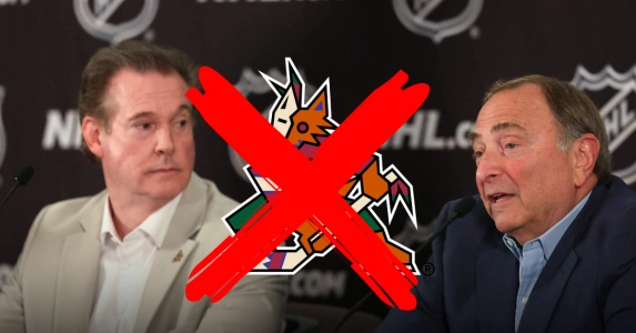Alex Meruelo and Gary Bettman