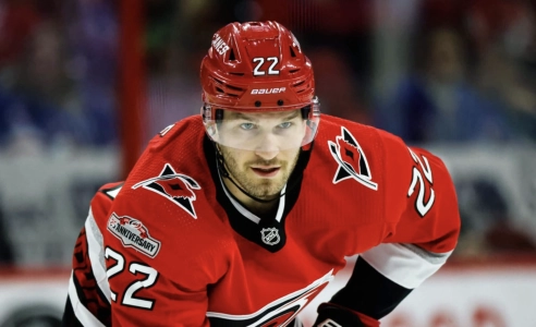 Carolina Hurricanes defenseman Brett Pesce