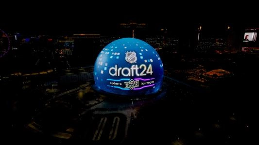 The 2024 NHL Draft in Las Vegas.