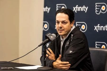 Philadelphia Flyers GM Danny Briere