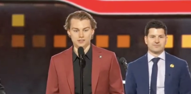 Chicago Blackhawks forward Connor Bedard