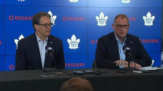 Brad Treliving, GM of the Toronto Maple Leafs.
