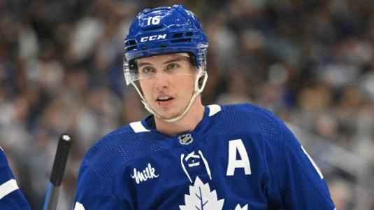 Mitch Marner of the Toronto Maple Leafs