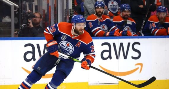 Leon Draisaitl of the Edmonton Oilers.
