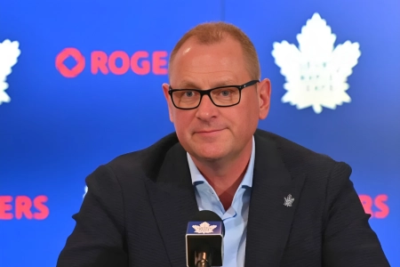 Toronto Maple Leafs general manager Brad Treliving in a press conference.