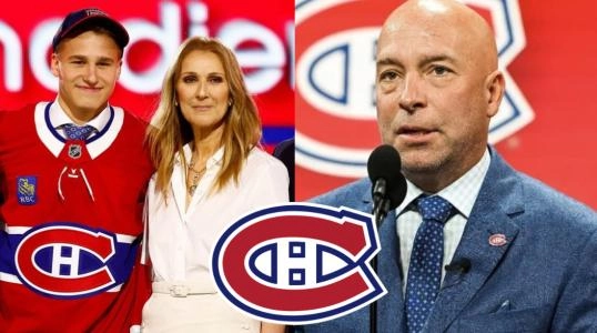 Ivan Demidov, C&eacute;line Dion, Kent Hughes, Canadiens de Montr&eacute;al