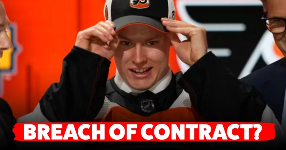 Philadelphia Flyers forward Matvei Michkov