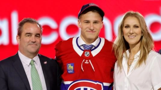 Ivan Demidov, Geoff Molson, C&eacute;line Dion, rep&ecirc;chage
