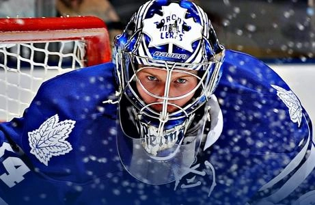 A jersey of the NHL's Buffalo Sabres