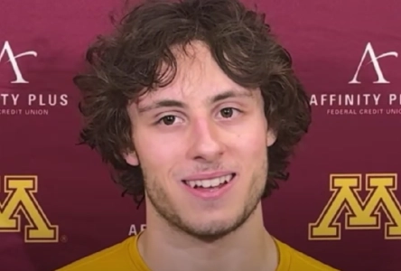 University of Minnesota forward Rhett Pitlick