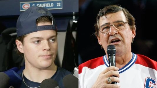 Cole Caufield, Serge Savard, Canadiens de Montr&eacute;al