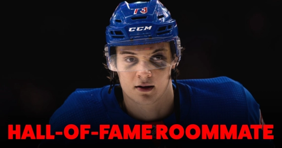 New York Rangers forward Matt Rempe