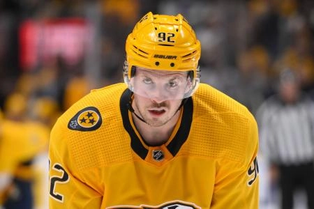 Ryan Johansen seen as a member of the Nashville Predators