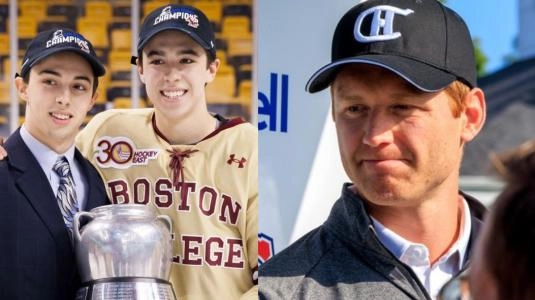 Johnny Gaudreau, Matthew Gaudreau, Mike Matheson