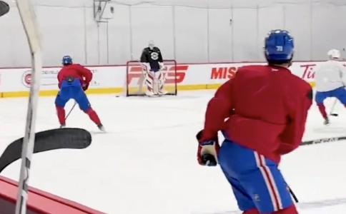 Kaiden Guhle, Jake Evans, Samuel Montembeault