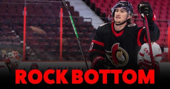 Former Ottawa Senator Alex Formenton hits rock bottom.