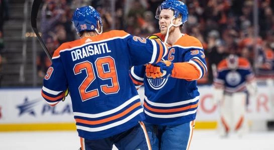 Connor McDavid and Leon Draisaitl