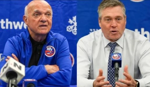 Lou Lamoriello, Patrick Roy, Islanders de New York