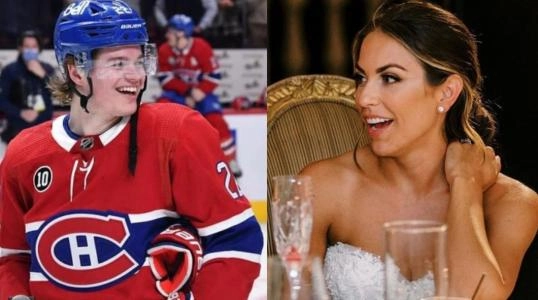 Cole Caufield, Meredith Gaudreau