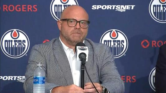 Stan Bowman, General Manager of the Edmonton Oilers.