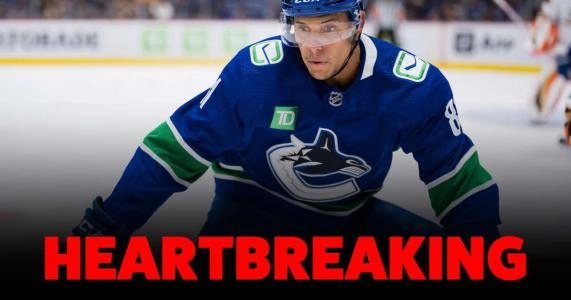 Dakota Joshua of the Vancouver Canucks.