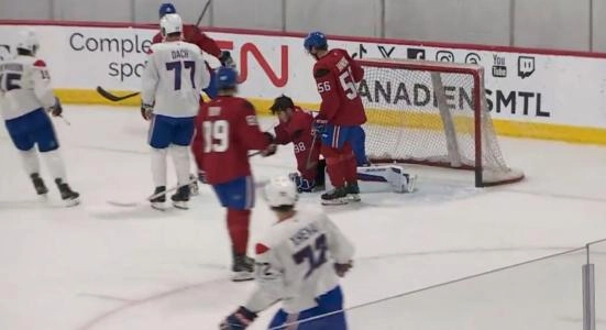 Entra&icirc;nement du Canadiens de Montr&eacute;al