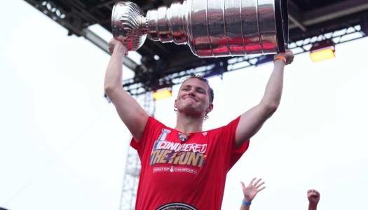 Matthew Tkachuk Stanley Cup Celebration