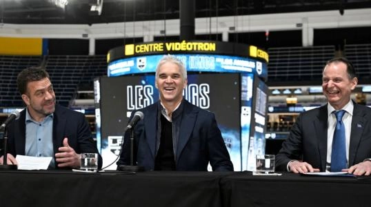 Conf&eacute;rence de presse, Kings de Los Angeles, Qu&eacute;bec