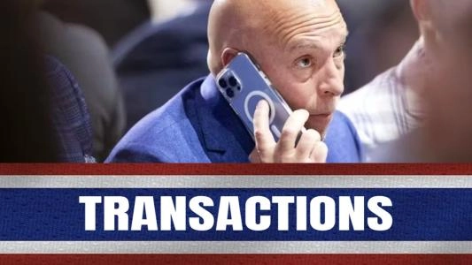 Kent Hughes au t&eacute;l&eacute;phone, transaction, Canadiens de Montr&eacute;al