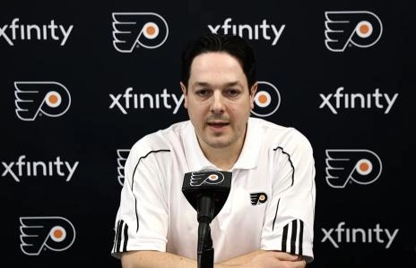Philadelphia Flyers GM Daniel Briere