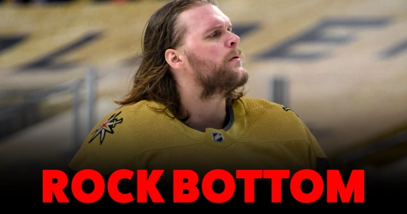 Vegas Golden Knights goaltender Robin Lehner