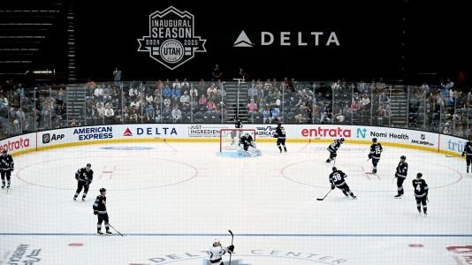 Utah HC plays at the Delta Center in Salt Lake City