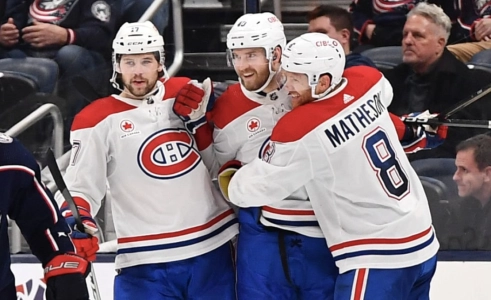 Josh Anderson, Joel Armia, Mike Matheson