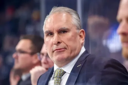 Craig Berube, Head Coach of the Toronto Maple Leafs.