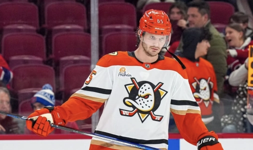 Jacob Trouba of the Anaheim Ducks