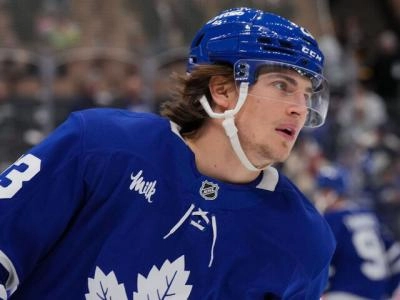 Toronto Maple Leafs forward Matthew Knies