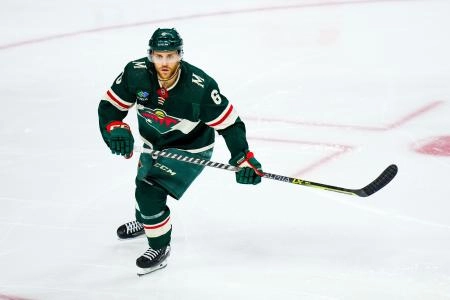 Utah Hockey Club defenseman Dakota Mermis