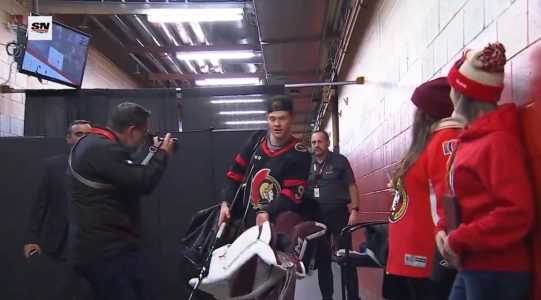 Ottawa Senators EBUG Zachary Dietz.