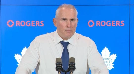Toronto Maple Leafs head coach Craig Berube