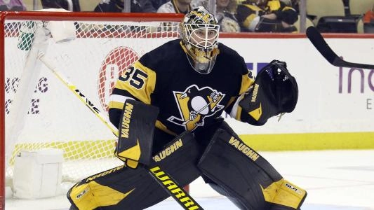 Tristan Jarry of the Pittsburgh Penguins.