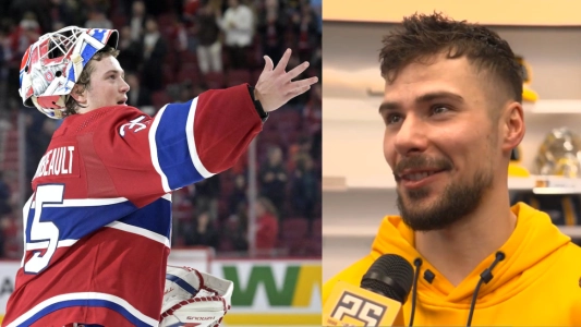 Samuel Montembeault et Alexandre Carrier
