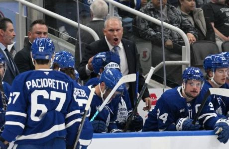 Toronto Maple Leafs head coach Craig Berube