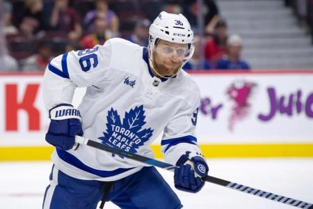 Toronto Maple Leafs defenseman Dakota Mermis