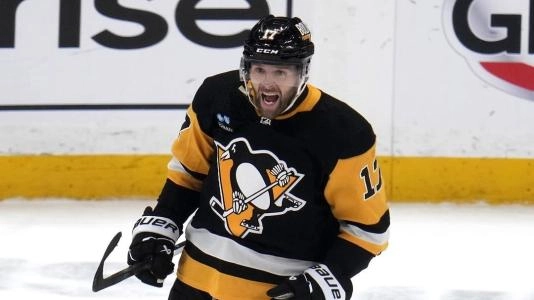 Bryan Rust of the Pittsburgh Penguins.