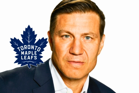 His career as a hockey fighter gives Nick Kypreos a unique perspective as a TV broadcaster. He fought 80 times, unofficially, including a pre-season bout in 1997 that ended his career. PHOTO BY BEN MARK HOLZBERG
