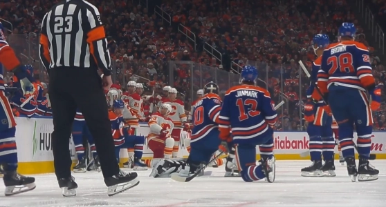 Match interrompu &agrave; Edmonton